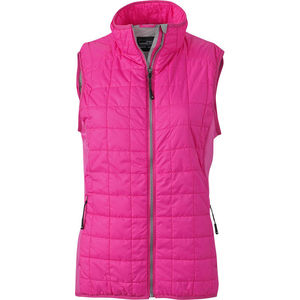 Lillu | Bodywarmer publicitaire pour femme Rose Argent