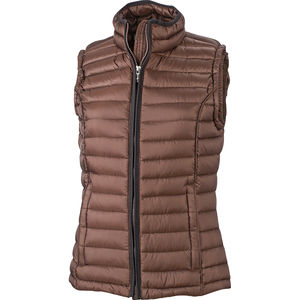 Lyttu | Bodywarmer publicitaire pour femme Cafe