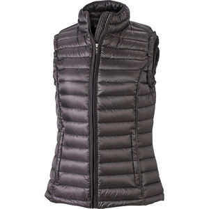 Lyttu | Bodywarmer publicitaire pour femme Noir