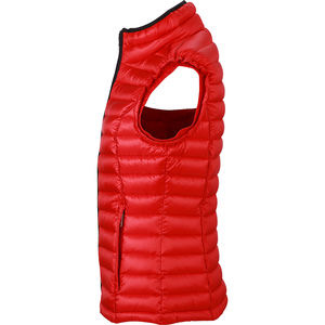 Lyttu | Bodywarmer publicitaire pour femme Rouge 3