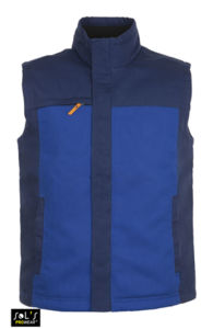 Mission Pro | Bodywarmer publicitaire pour homme Bleu Marine