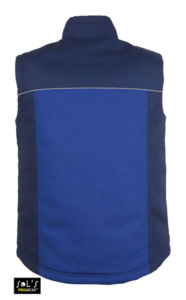 Mission Pro | Bodywarmer publicitaire pour homme Bleu Marine 1