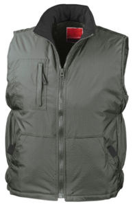 Mootty | Bodywarmer publicitaire pour homme Gris Noir 2