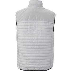 Myffu | Bodywarmer personnalisé pour homme Argent Noir