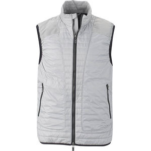 Myffu | Bodywarmer personnalisé pour homme Argent Noir 1
