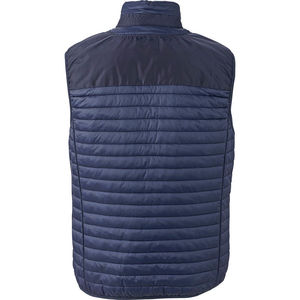 Myffu | Bodywarmer personnalisé pour homme Marine Argent 1