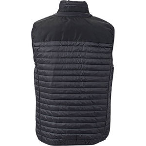 Myffu | Bodywarmer personnalisé pour homme Noir Argent 1