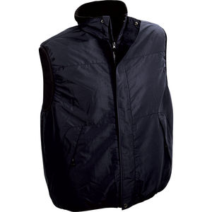 Bodywarmer personnalisable homme sans manches Noir