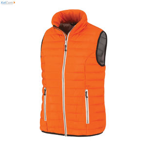 Bodywarmer publicitaire helsinki femme Orange