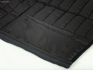 Bodywarmer publicitaire helsinki homme Noir 4