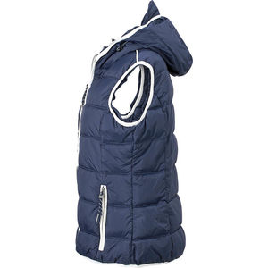 Sehi | Bodywarmer personnalisé pour femme Marine Blanc 3