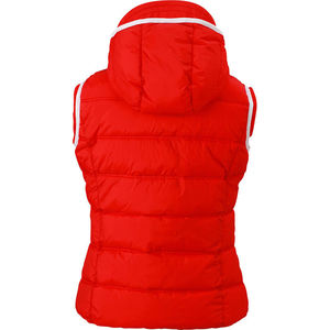 Sehi | Bodywarmer personnalisé pour femme Rouge Blanc 1