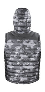 Tehoffo | Bodywarmer publicitaire pour homme Charbon Noir