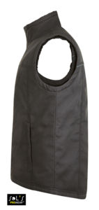 Worker Pro | Bodywarmer publicitaire pour homme Gris foncé 2