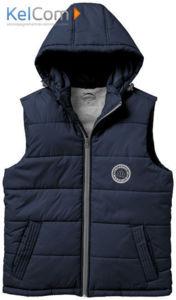 Cadeau entreprise bodywarmer à personnaliser Marine 5