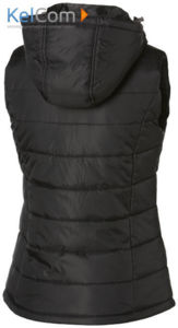 Cadeau entreprise bodymarmer personnalisé Noir 1