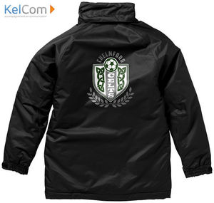Cadeau entreprise parka à personnaliser Noir 6