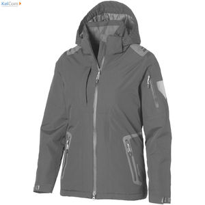 Cadeau entreprise parka personnalisable Noir