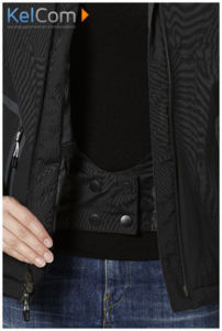 Cadeau entreprise parka personnalisable Noir 3