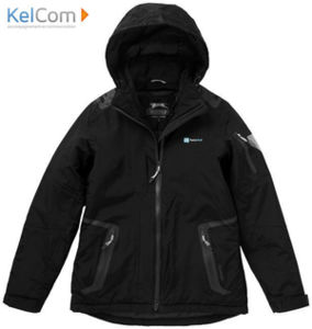 Cadeau entreprise parka personnalisable Noir 8