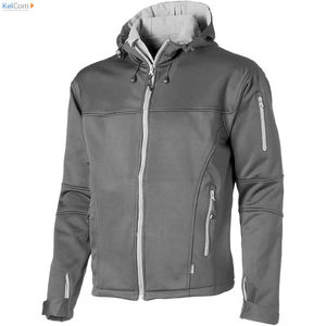 Cadeau entreprise veste personnalisable Noir Gris clair