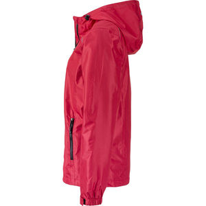 Bugo | Coupe-Vent personnalisé pour femme Rouge Noir 3