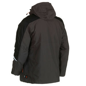 Cumal jacket | Coupe-Vent publicitaire pour homme Gris Noir 2