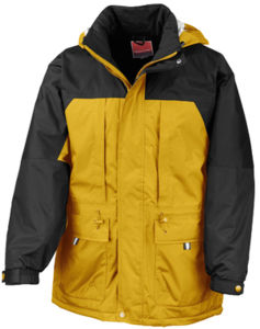 Falle | Coupe-Vent personnalisé pour homme Jaune Noir 1