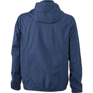 Goote | Coupe-Vent publicitaire pour homme Marine Blanc