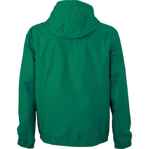 Goote | Coupe-Vent publicitaire pour homme Vert Irlandais Blanc