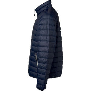 Gyju | Coupe-Vent publicitaire pour homme Marine Argent 4