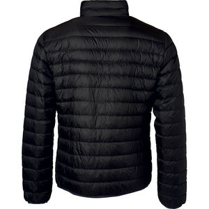 Gyju | Coupe-Vent publicitaire pour homme Noir Argent 2