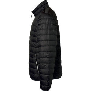 Gyju | Coupe-Vent publicitaire pour homme Noir Argent 4