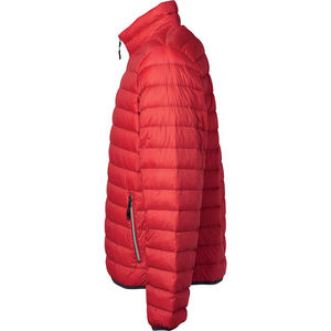 Gyju | Coupe-Vent publicitaire pour homme Rouge Argent 4