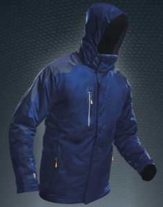 Kodimu | Coupe-Vent publicitaire pour homme Marine Noir 3