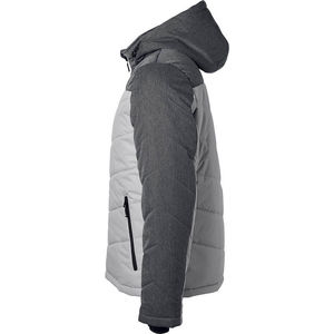 Kyki | Coupe-Vent publicitaire pour homme Argent Anthracite Mélangé 3