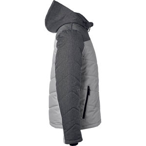 Kyki | Coupe-Vent publicitaire pour homme Argent Anthracite Mélangé 4