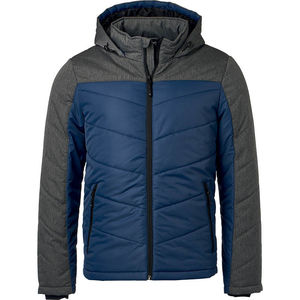 Kyki | Coupe-Vent publicitaire pour homme Marine Anthracite Mélangé 1