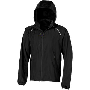 Nelson | Coupe-Vent publicitaire pour homme Noir