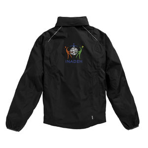 Nelson | Coupe-Vent publicitaire pour homme Noir 8