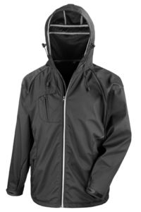 Ny Hard | Coupe-Vent personnalisé pour homme Noir 3