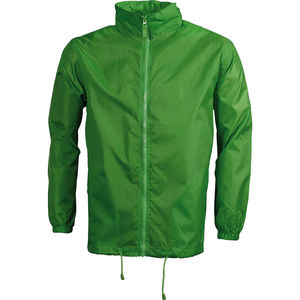 Coupe Vent personnalisable à capuche Vert citron