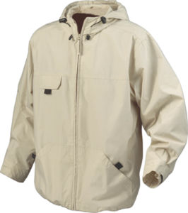 coupe vent personnalisé à capuche Sable