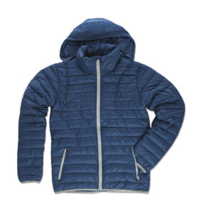 Pifigu | Coupe-Vent publicitaire pour homme Bleu foncé 1