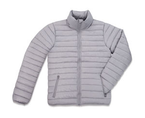 Pifigu | Coupe-Vent publicitaire pour homme Gris Clair