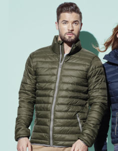 Pifigu | Coupe-Vent publicitaire pour homme Vert militaire 2