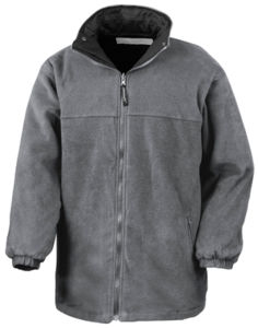 Qoora | Coupe-Vent publicitaire pour homme Noir Gris 2