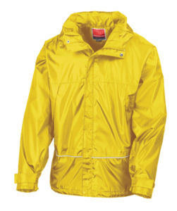 Qyye | Coupe-Vent publicitaire pour homme Jaune 1