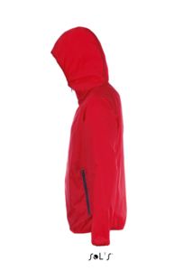 Shore | Coupe-Vent personnalisé pour femme Rouge 3