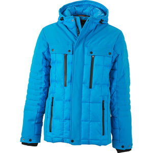 Merre | Coupe-Vent Sport publicitaire pour homme Aqua bleu Noir